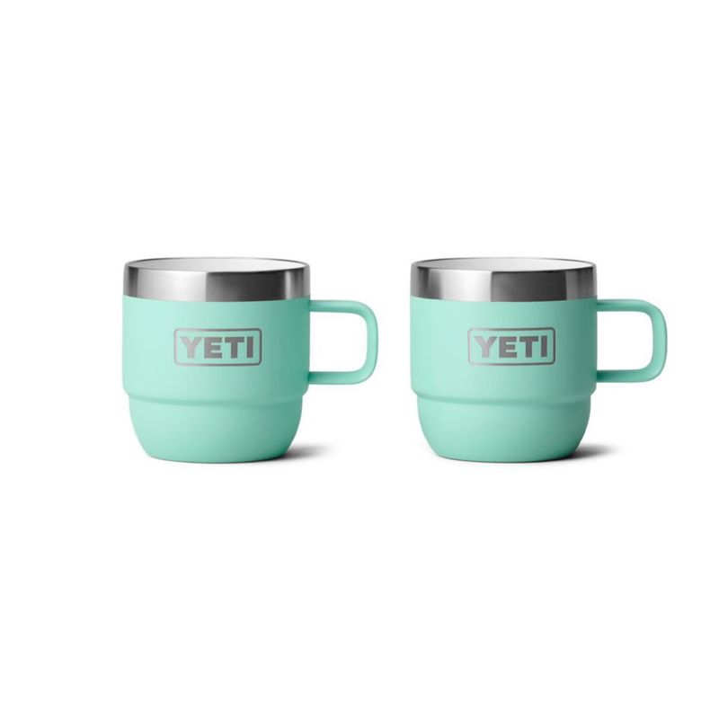Taza YETI Rambler de acero inoxidable con aislamiento al vacío 180 ml paquete de 2 unidades