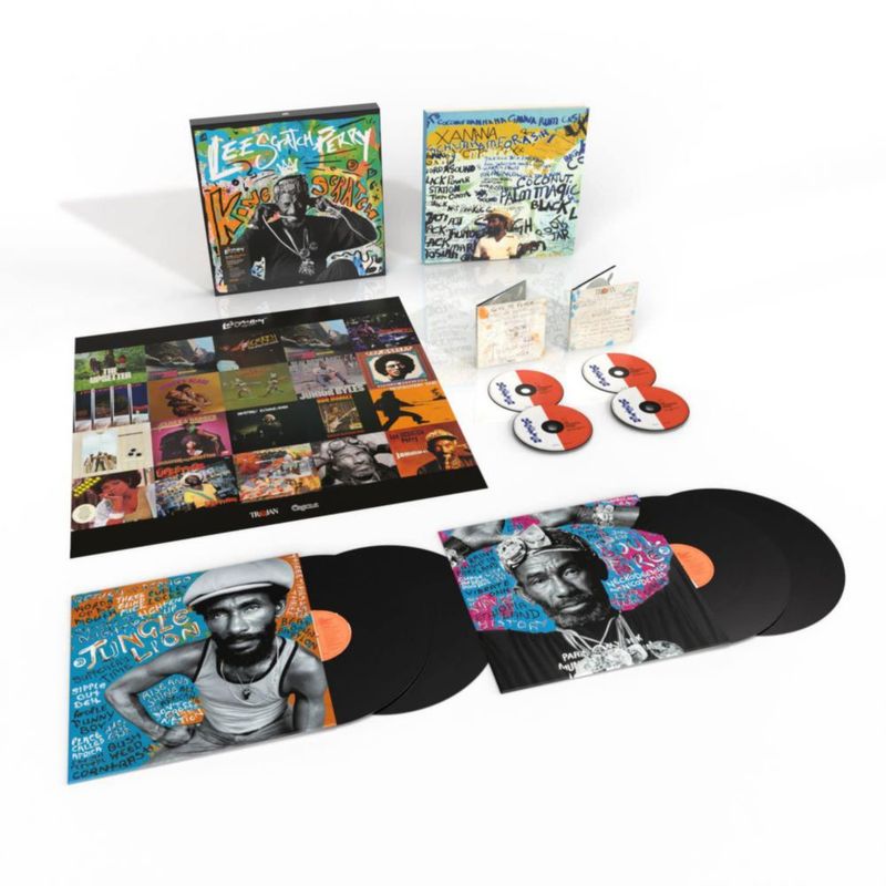 Colección LP/CD King Scratch – Warner Music International – 4 LP y 4 CD