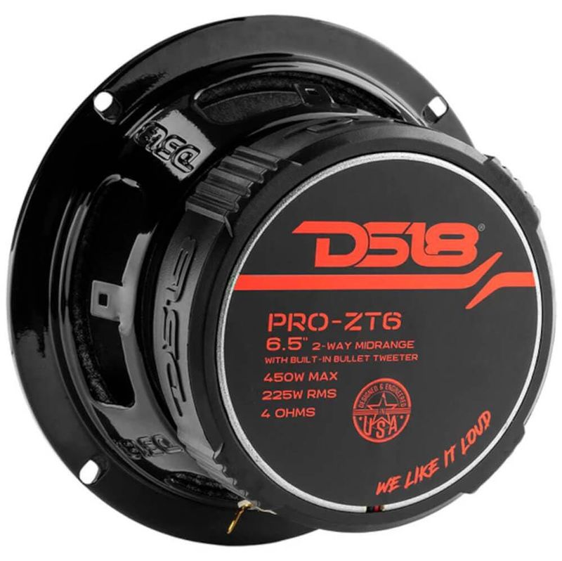 Altavoz Pro Audio DS18 PRO-ZT6 de 6.5 pulgadas 450 W 4 ohmios