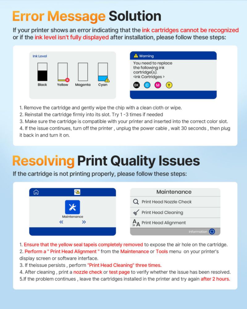 Cartuchos de Tinta E-Z Ink 232XL XP-4200 (5 unidades) Reacondicionados