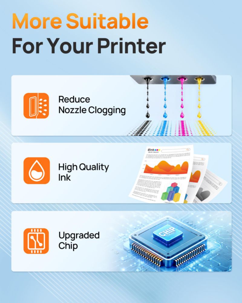 Cartuchos de Tinta E-Z Ink 232XL XP-4200 (5 unidades) Reacondicionados