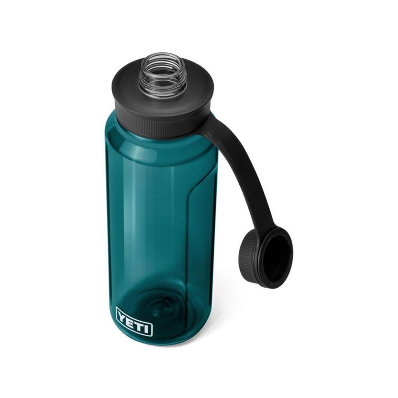 Botella de agua Yeti Yonder 1 litro 1000 ml color agave verde azulado con tapa de amarre