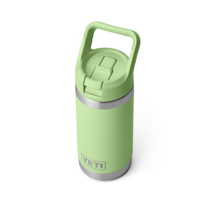 Botella YETI Rambler Jr. Kids 350 ml con tapa de pajita color lima