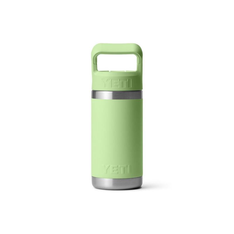 Botella YETI Rambler Jr. Kids 350 ml con tapa de pajita color lima
