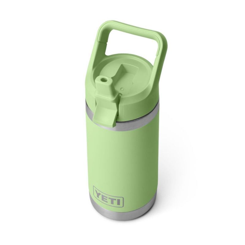 Botella YETI Rambler Jr. Kids 350 ml con tapa de pajita color lima