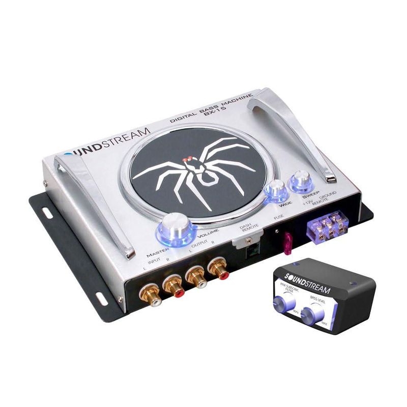 Procesador de Bajo para Audio de Auto Soundstream BX-15 con Control Remoto