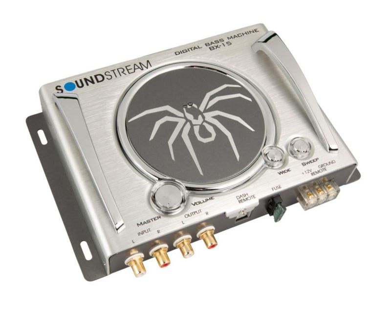 Procesador de Bajo para Audio de Auto Soundstream BX-15 con Control Remoto