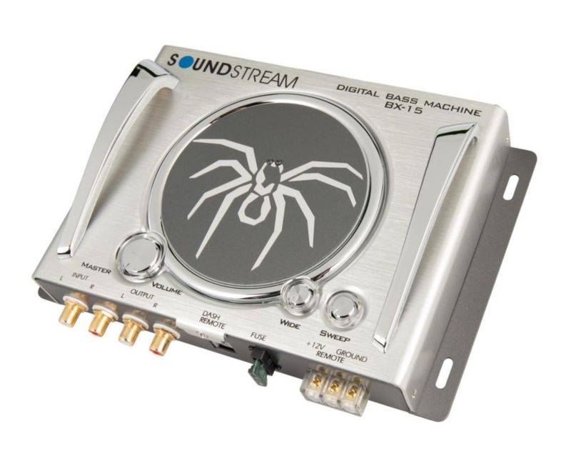 Procesador de Bajo para Audio de Auto Soundstream BX-15 con Control Remoto
