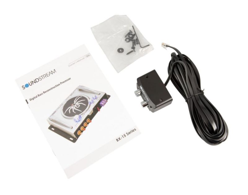 Procesador de Bajo para Audio de Auto Soundstream BX-15 con Control Remoto