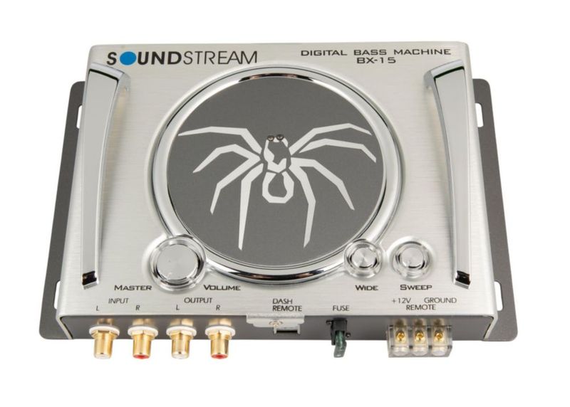 Procesador de Bajo para Audio de Auto Soundstream BX-15 con Control Remoto