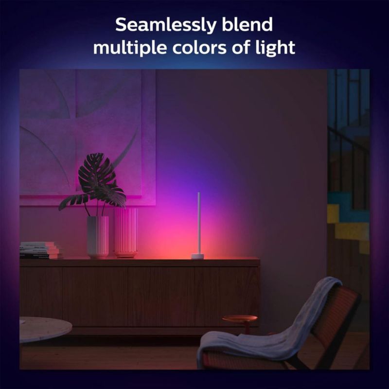 Lámpara de mesa Philips Hue Gradient Signe White con Alexa y Google