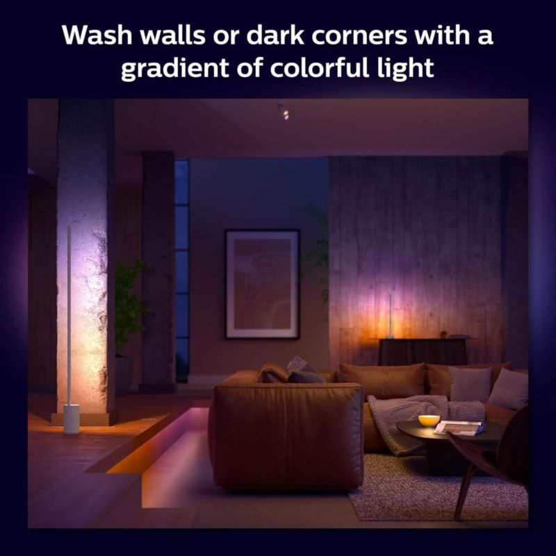Lámpara de mesa Philips Hue Gradient Signe White con Alexa y Google