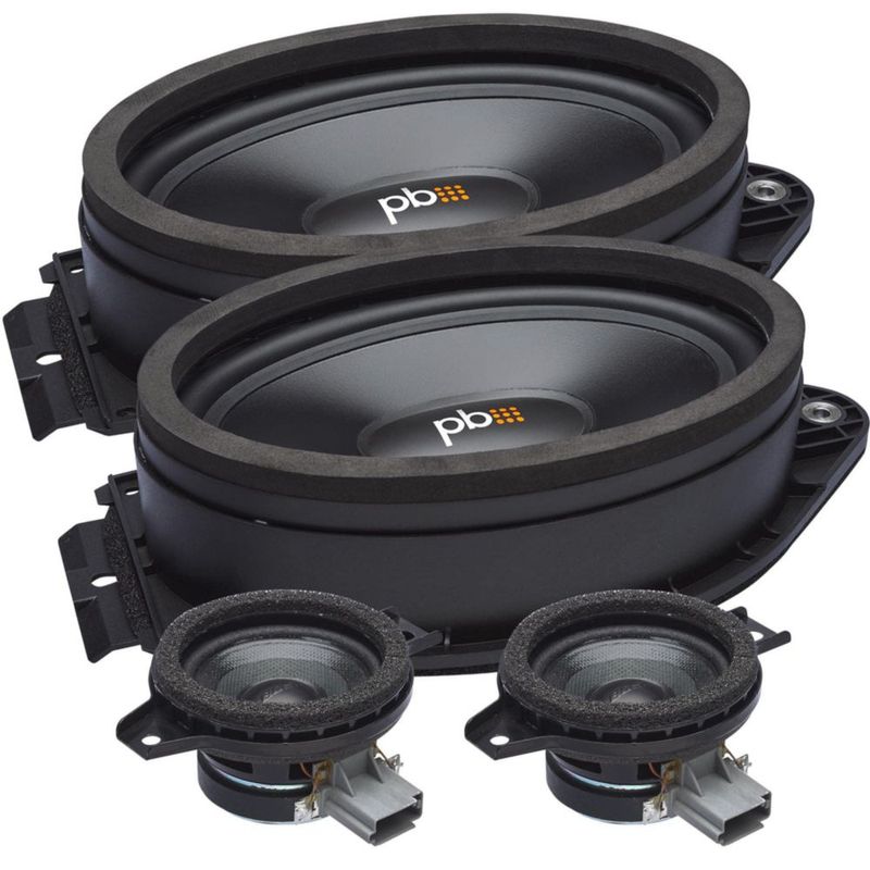 Altavoz PowerBass OE69C-GM 6 x 9 80 W RMS 160 W máx. par