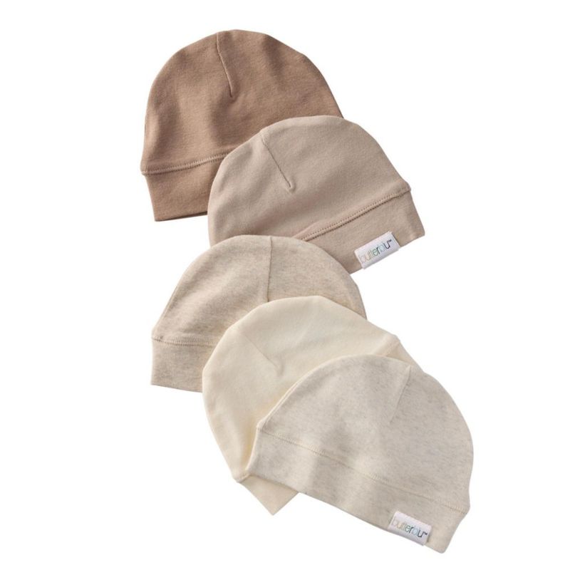 Gorro Butterblu Charlie 5 unidades de algodón orgánico natural