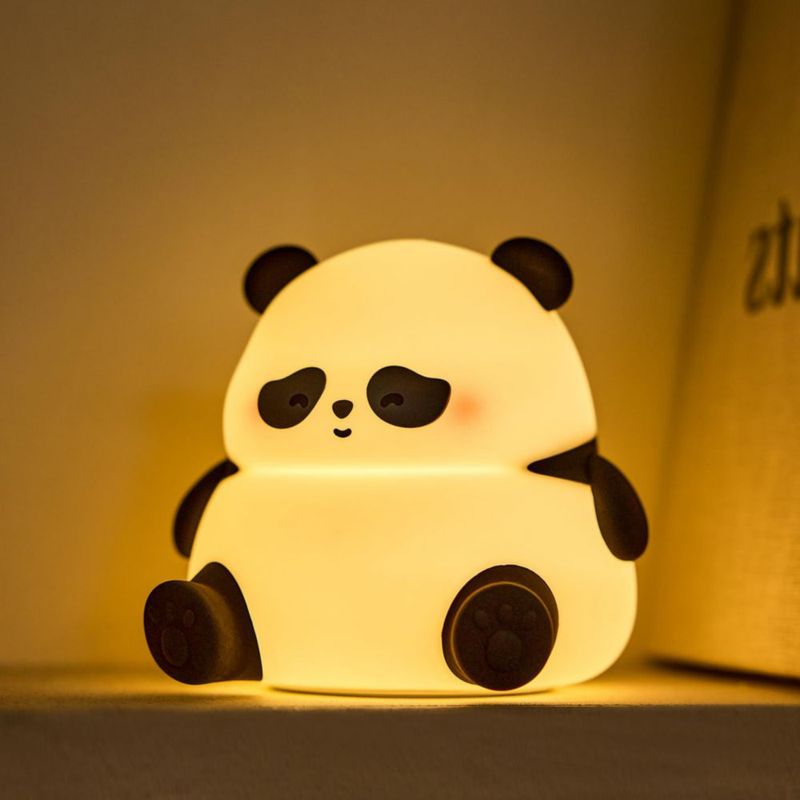 Lámpara KidoYean Panda 12x12x11 cm con temporizador regulable