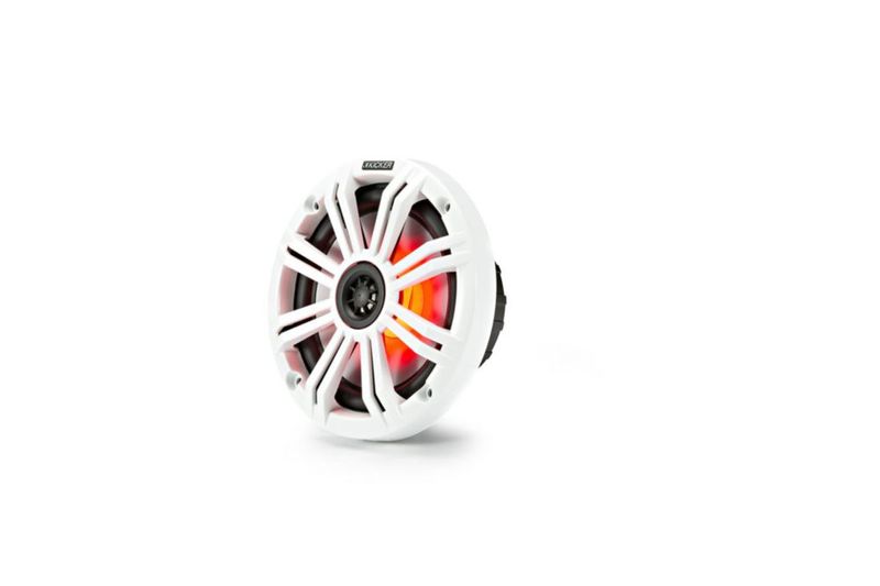 Altavoces coaxiales marinos KICKER KM65 de 6.5 pulgadas con tweeters de 3/4 pulgadas