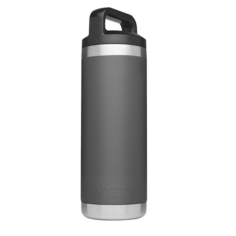 Botella de agua YETI Rambler 532 ml blanca con aislamiento al vacío