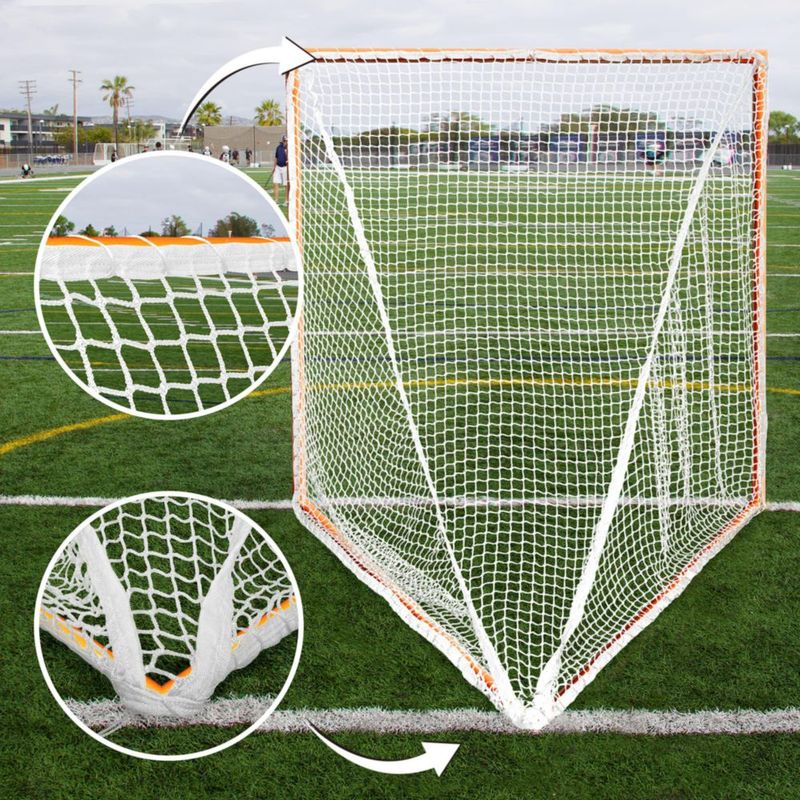 Red de Lacrosse Velocity 4 mm (2 unidades) Blanca de Poliéster