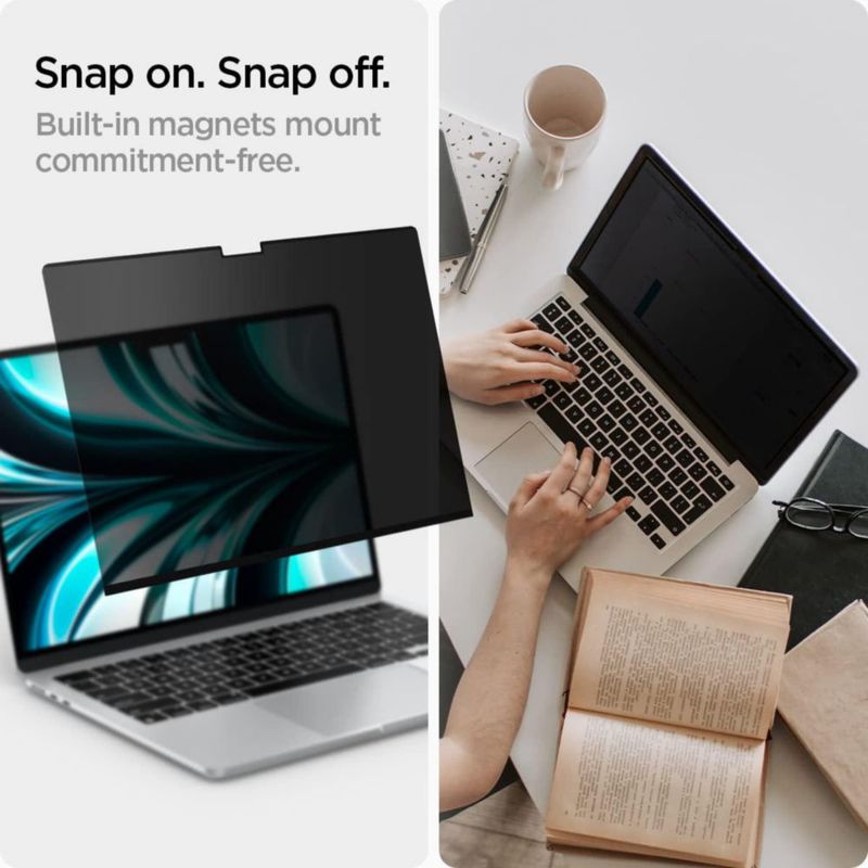 Protector de pantalla Spigen para MacBook Air 13" M2‑M5