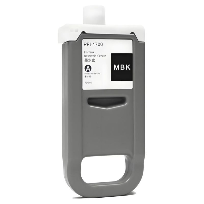 Cartucho de tinta pigmentada KSI PFI-1700 700 ml negro mate