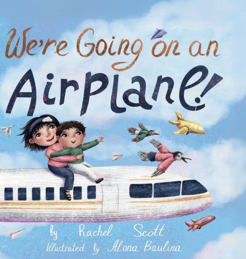 Libro de Rachel Scott ¡Vamos a volar en avión!