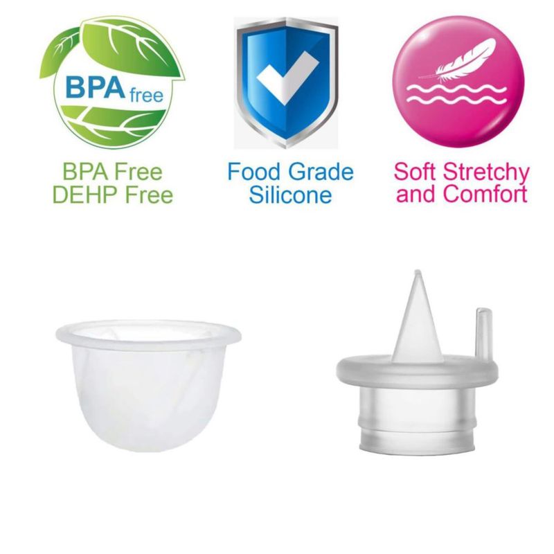 Kit de repuesto para bomba de leche materna weirical Zomee Z1/Z2/Motif
