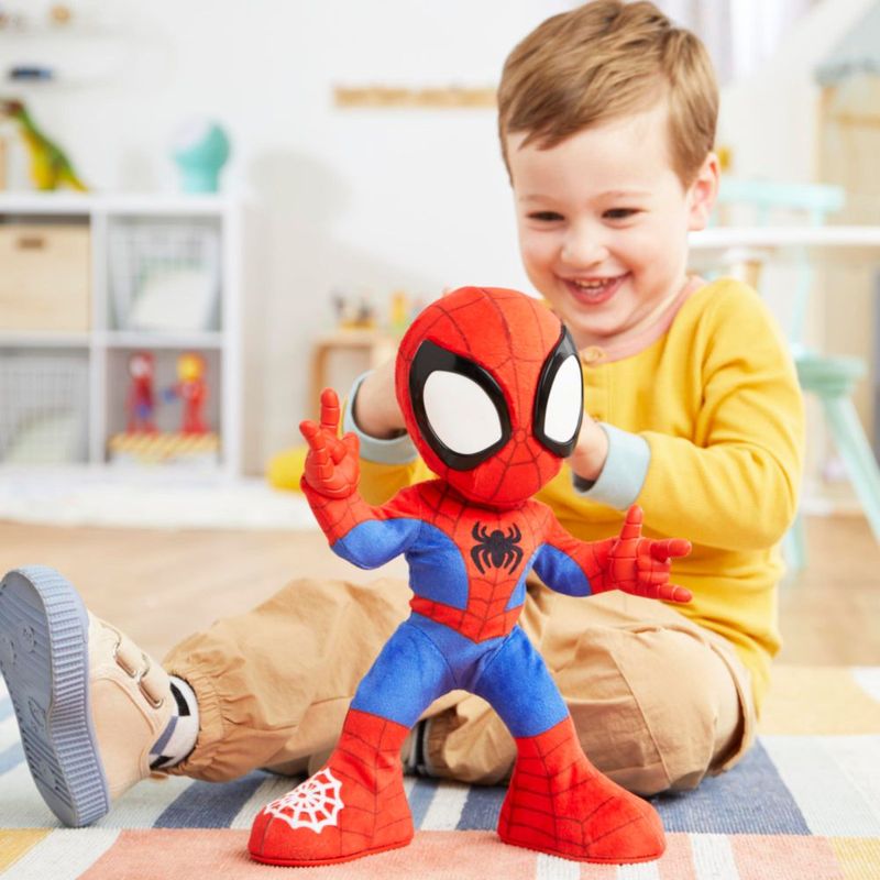 Peluche SAF Dance N Crawl Spidey con sonidos y frases
