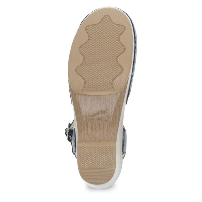 Sandalia Dansko Sam Negro/Beige Talla US 7.5‑8 (M)