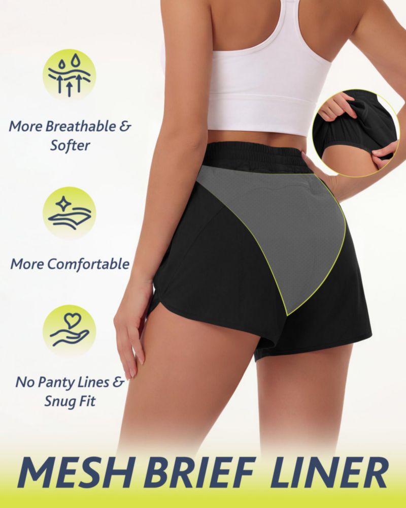 Shorts CAMPSNAIL negro con bolsillos con cremallera de 8 cm