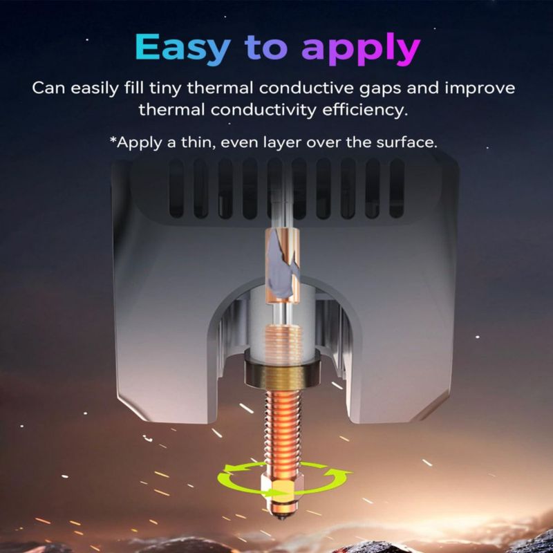 Grasa Térmica Creality 350 °C 2 uds Alta Conductividad