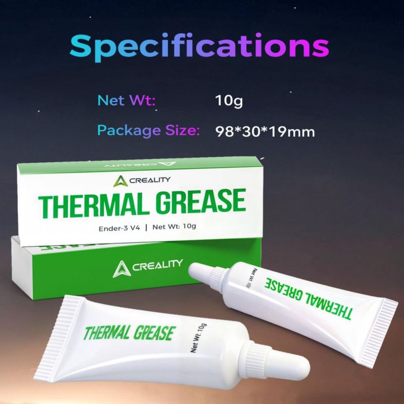 Grasa Térmica Creality 350 °C 2 uds Alta Conductividad