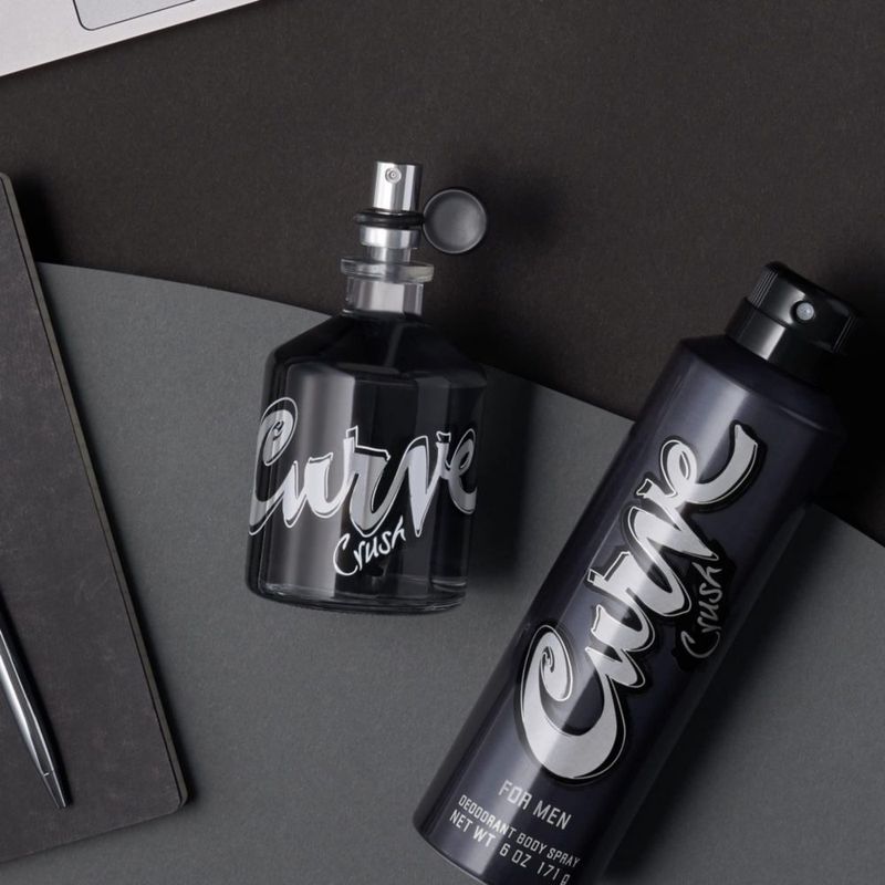 Colonia en aerosol Perfume Liz Claiborne Curve Crush para hombre 125 ml