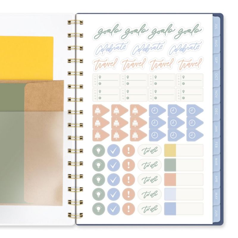 Agenda Cambridge 14 cm x 22 cm 2026‑2027 Bow Trellis