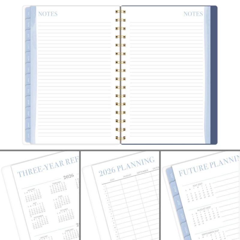 Agenda Cambridge 14 cm x 22 cm 2026‑2027 Bow Trellis