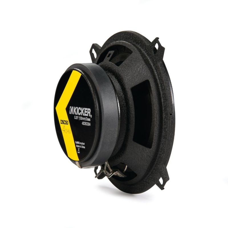 Altavoces coaxiales KICKER DSC50 de 525" (130 mm) 4 ohmios 200 W