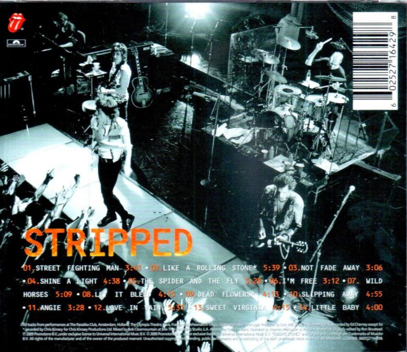 Música Polydor The Rolling Stones – Stripped