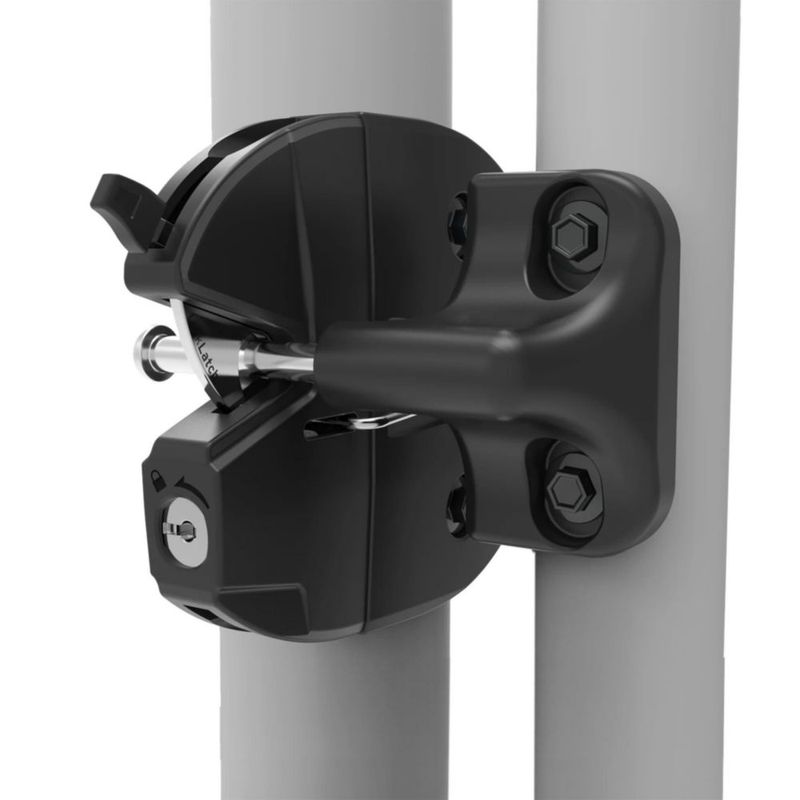 Cerradura de Poste Redondo LL3ABRND – D&D TECHNOLOGIES