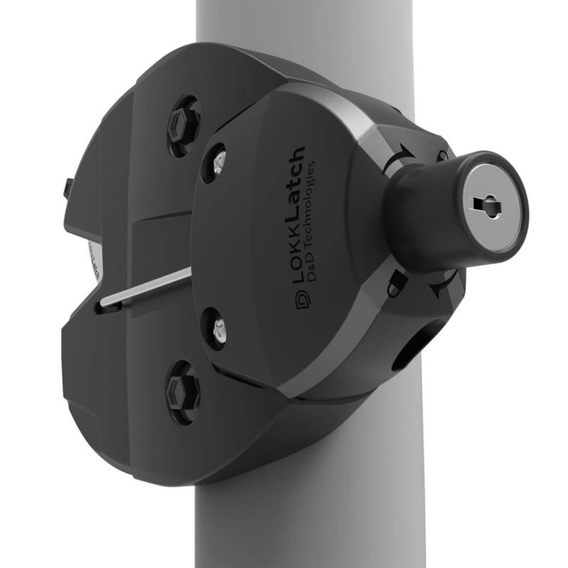 Cerradura de Poste Redondo LL3ABRND – D&D TECHNOLOGIES