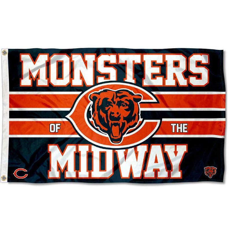 Bandera WinCraft Chicago Bears 91 cm × 152 cm