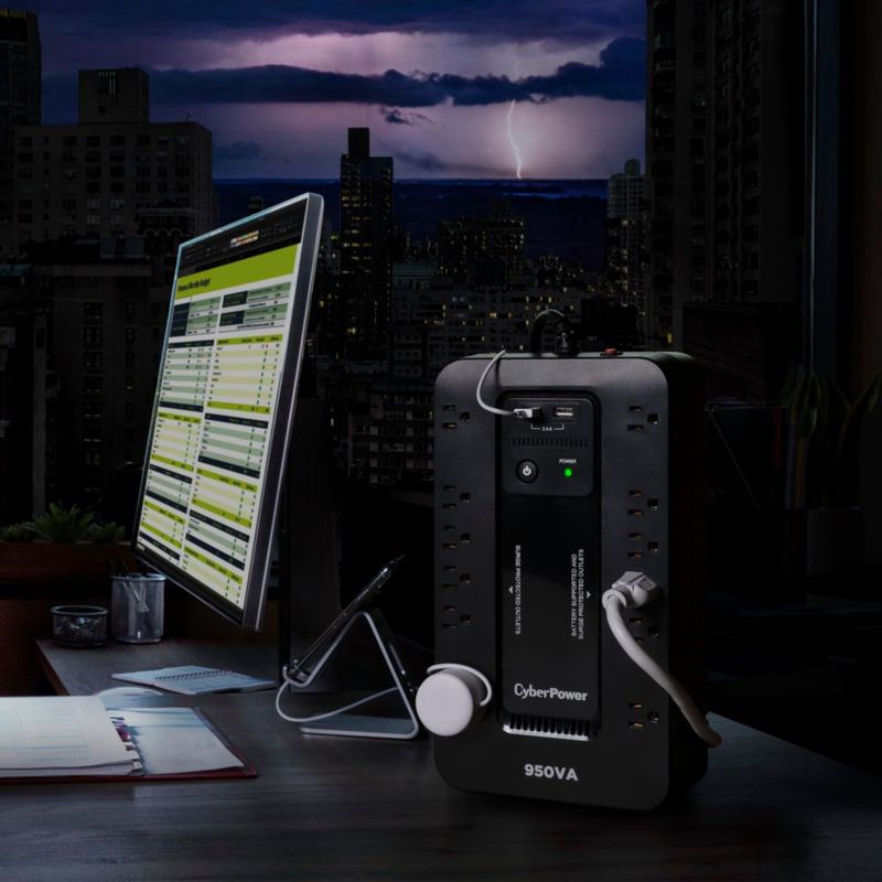 Respaldo de batería UPS CyberPower SX950U 950 VA 12 tomas