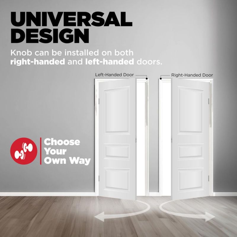 Pomo de puerta Kwikset Tylo Interior Privacy cromado satinado