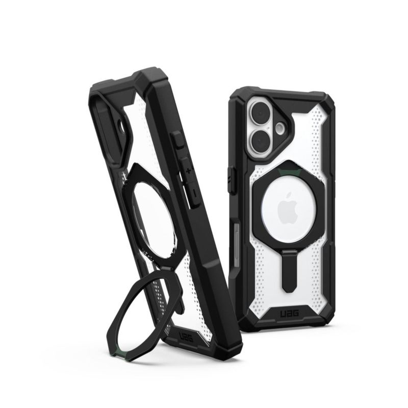 Funda URBAN ARMOR GEAR Plasma XTE Black/Ice para iPhone 16