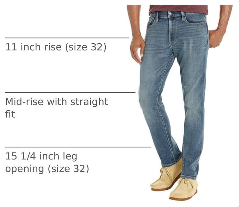 Jeans Lucky Brand 36W x 30L Stretch Coolmax Mcarthur para hombre