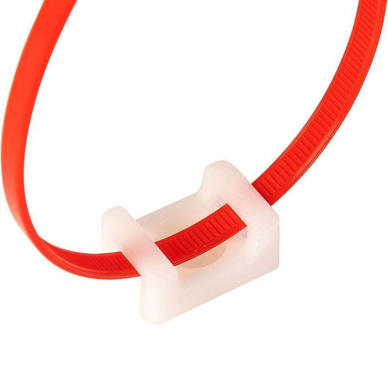 Soportes para bridas GTSE 12.000 unidades blanco ancho 035 pulg. (9 mm)