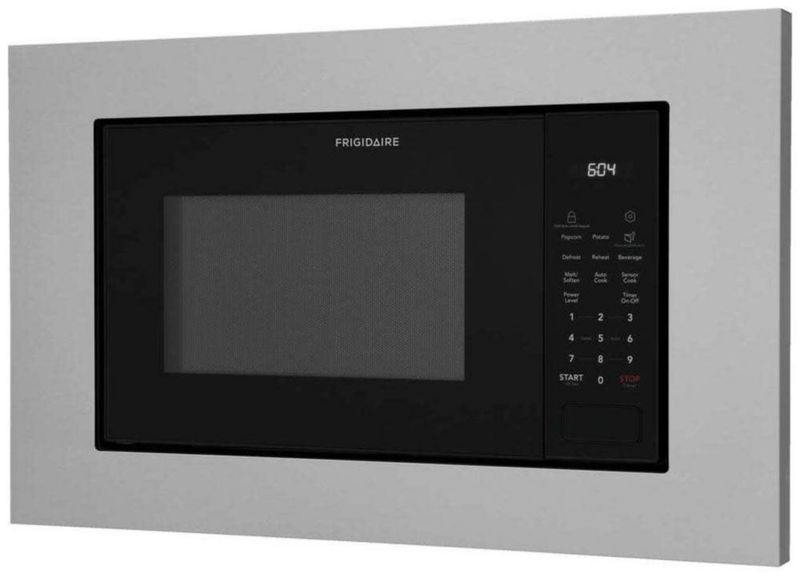 Microondas empotrable Frigidaire de 16 pies cúbicos 21" negro con sensor