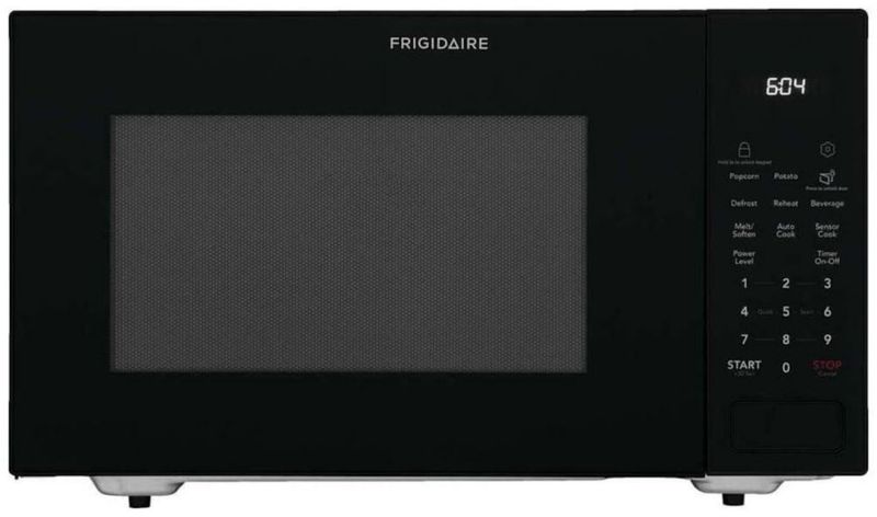 Microondas empotrable Frigidaire de 16 pies cúbicos 21" negro con sensor