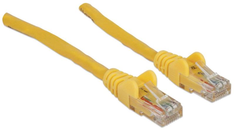 Cable de red INTELLINET Cat6 RJ-45 UTP 45 m amarillo
