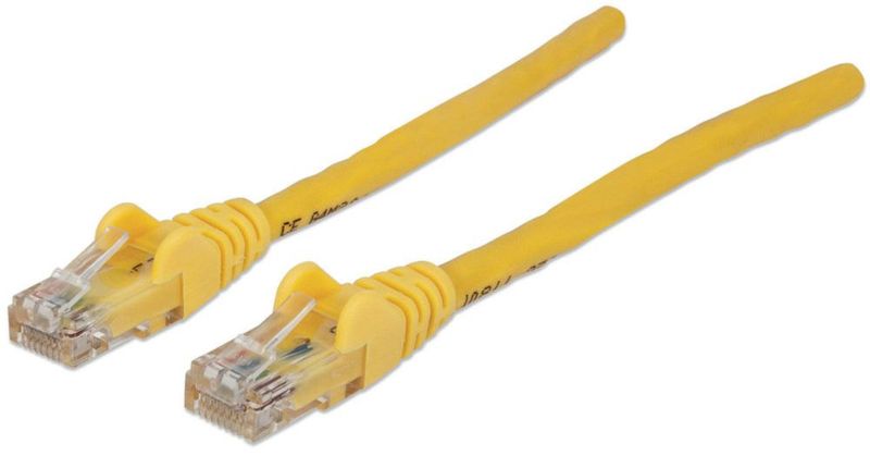 Cable de red INTELLINET Cat6 RJ-45 UTP 45 m amarillo