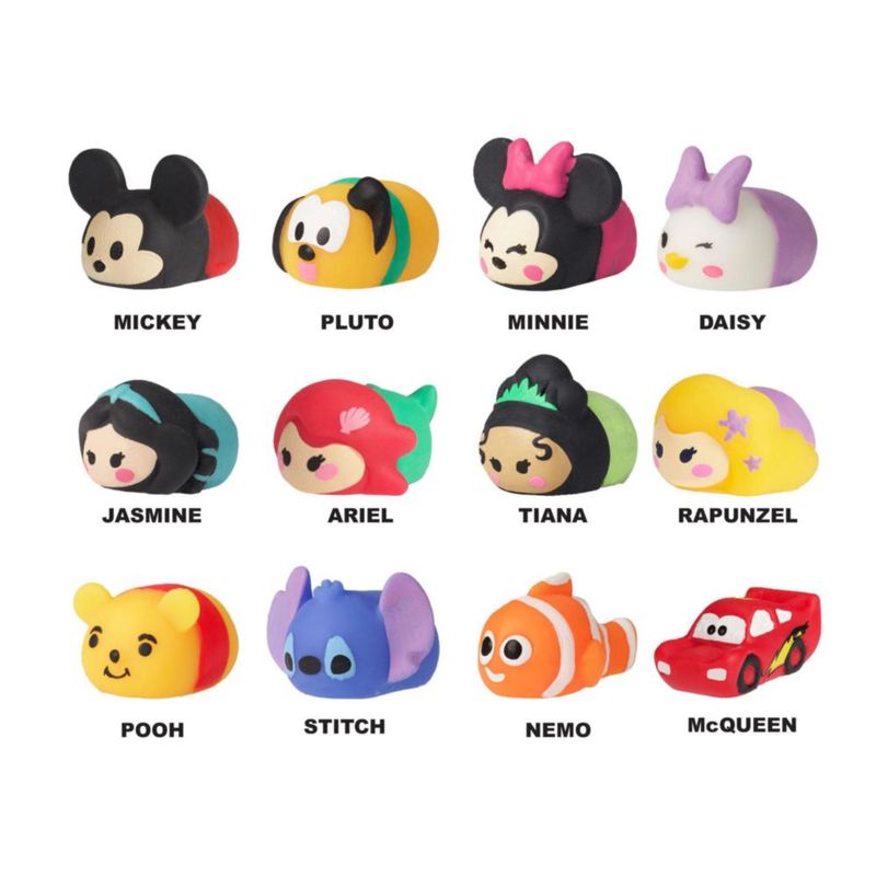 Juguete de Apretar JA-RU Disney Mini Squishies Pack de 2