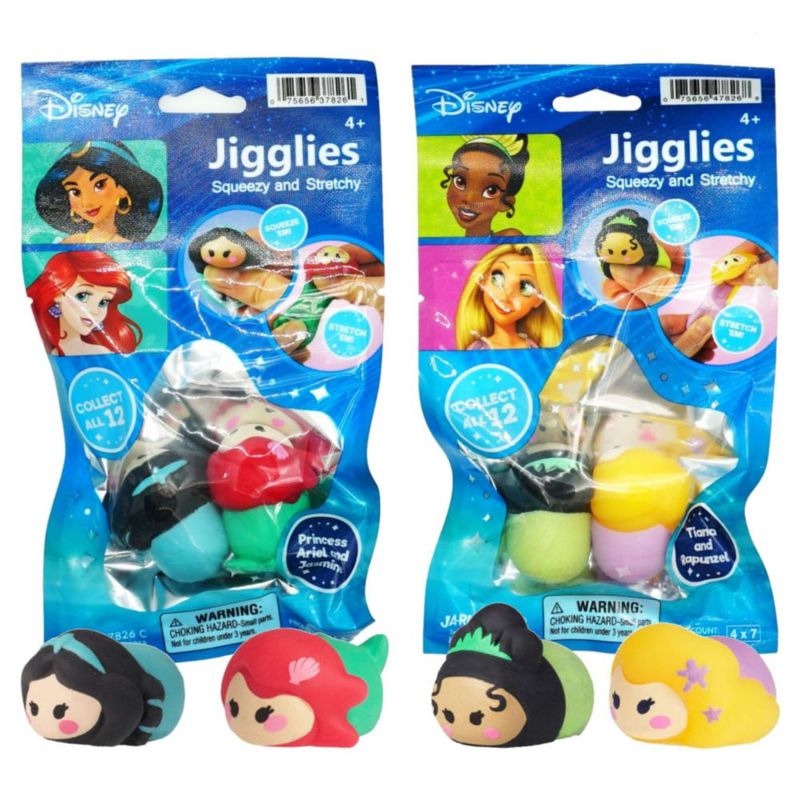 Juguete de Apretar JA-RU Disney Mini Squishies Pack de 2
